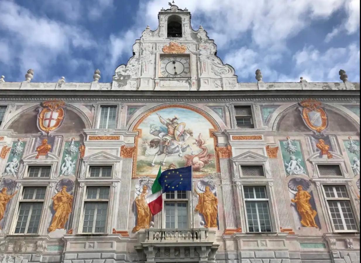Amazing San Lorenzo 19, Rolli Palace Unesco - Stunning View Overlooking The Cathedral - Free Private Parking- 热那亚 外观 照片